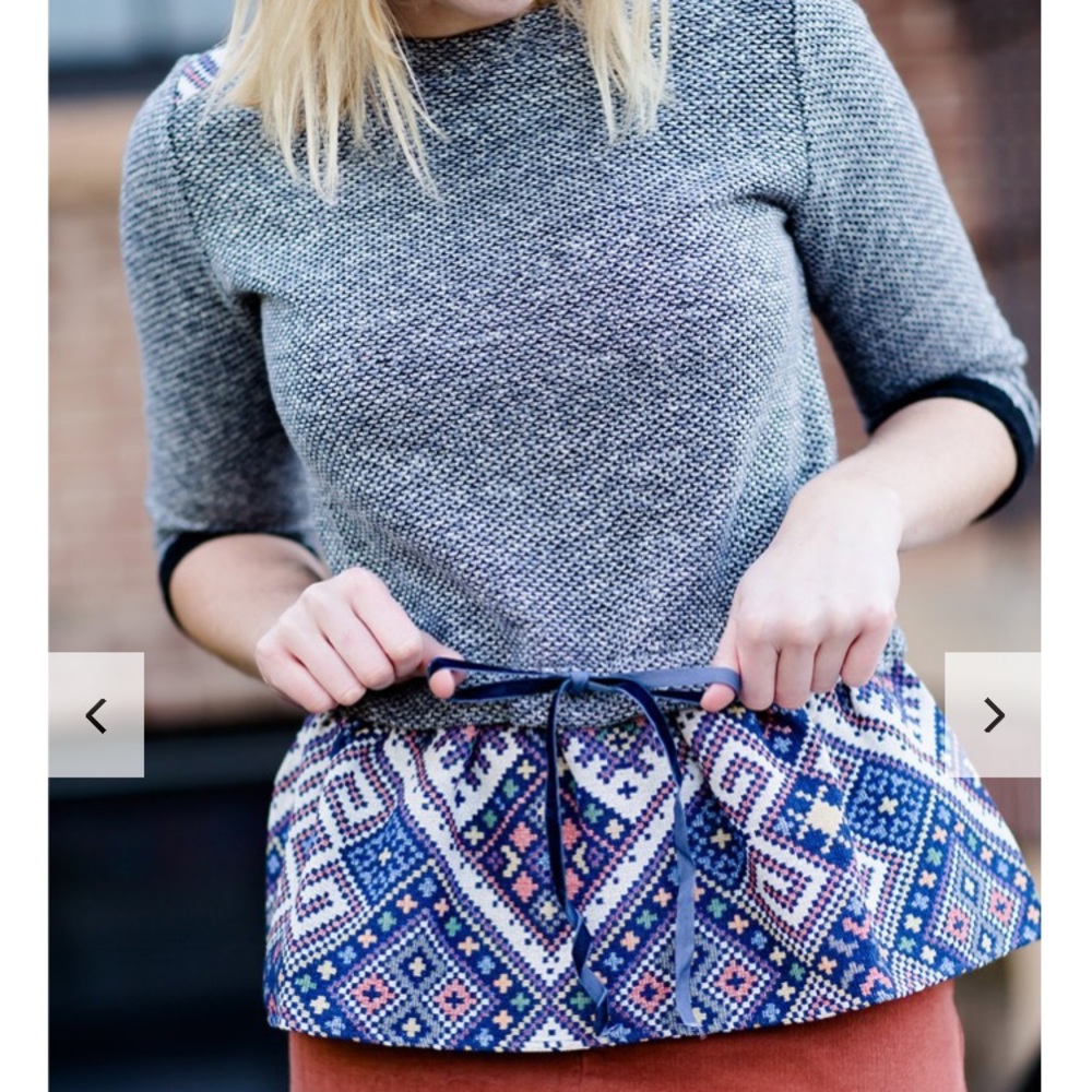 THML peplum sweater